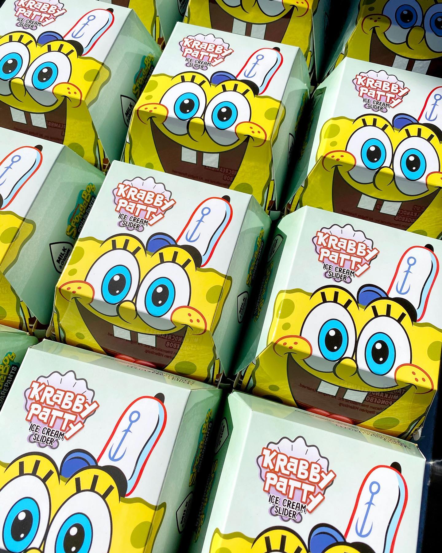 Spongebob Squarepants Ice Cream Bar