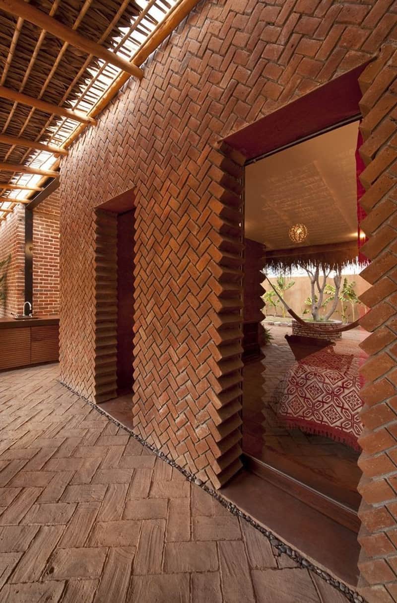 50 Inspirasi Dinding Batu Bata Apa Adanya Tapi Elegan Rumahku Unik
