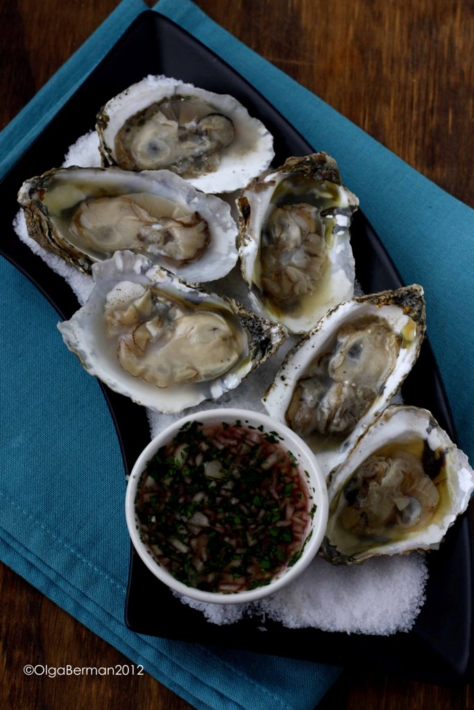 Mango & Tomato Charleston Wine & Food Festival Recipe Contest Oysters