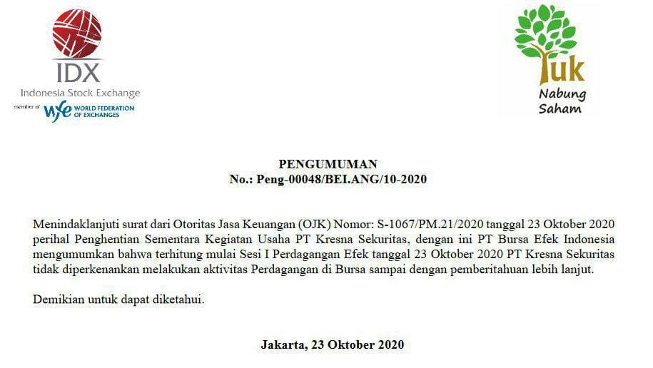 Pengalaman Pindah Saham