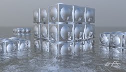 Cube in Water