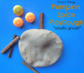 Pumpkin Spice Play dough