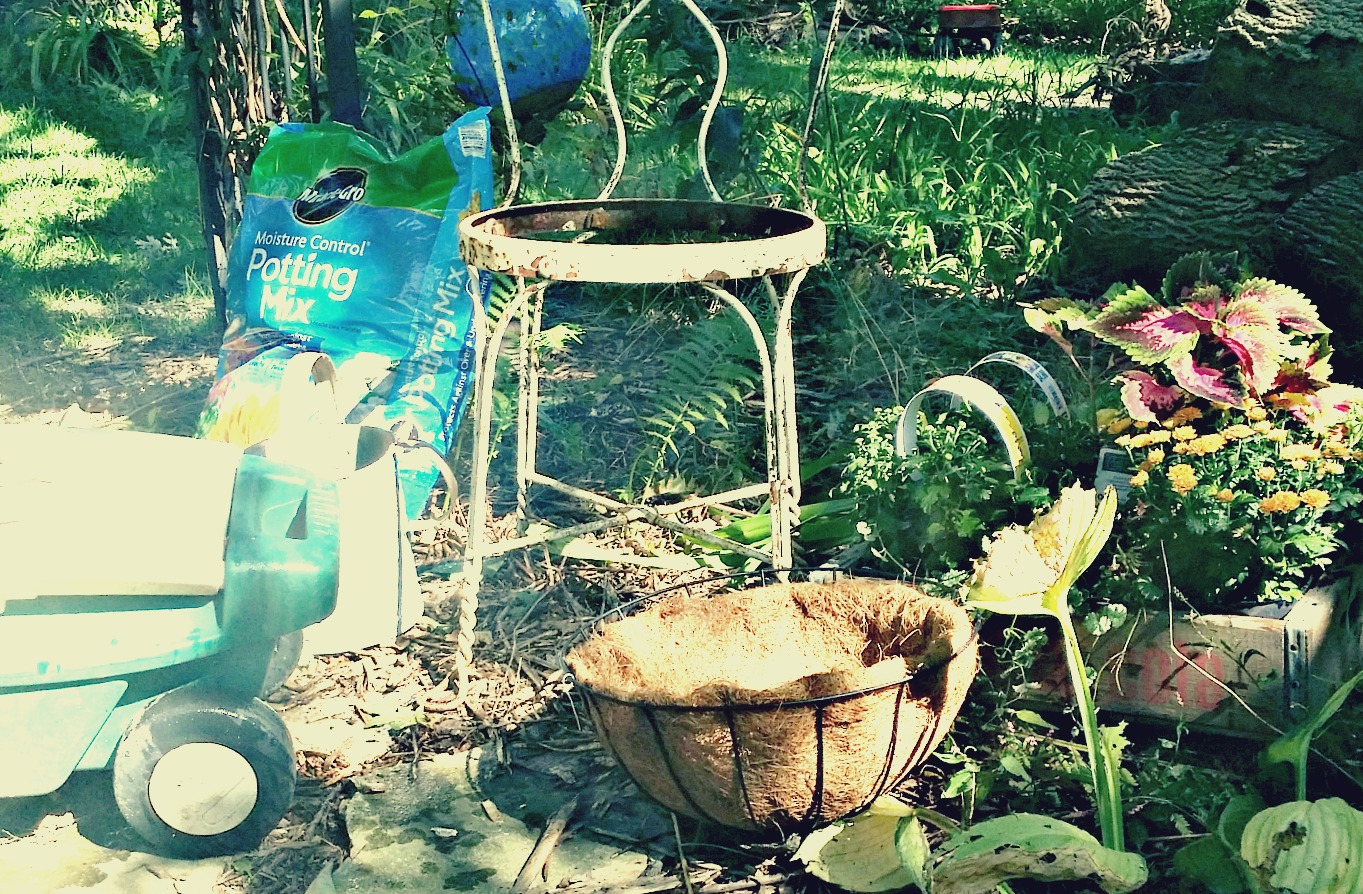 Tales of an Interior Stylist: Chair Garden 101 - How to repurpose an