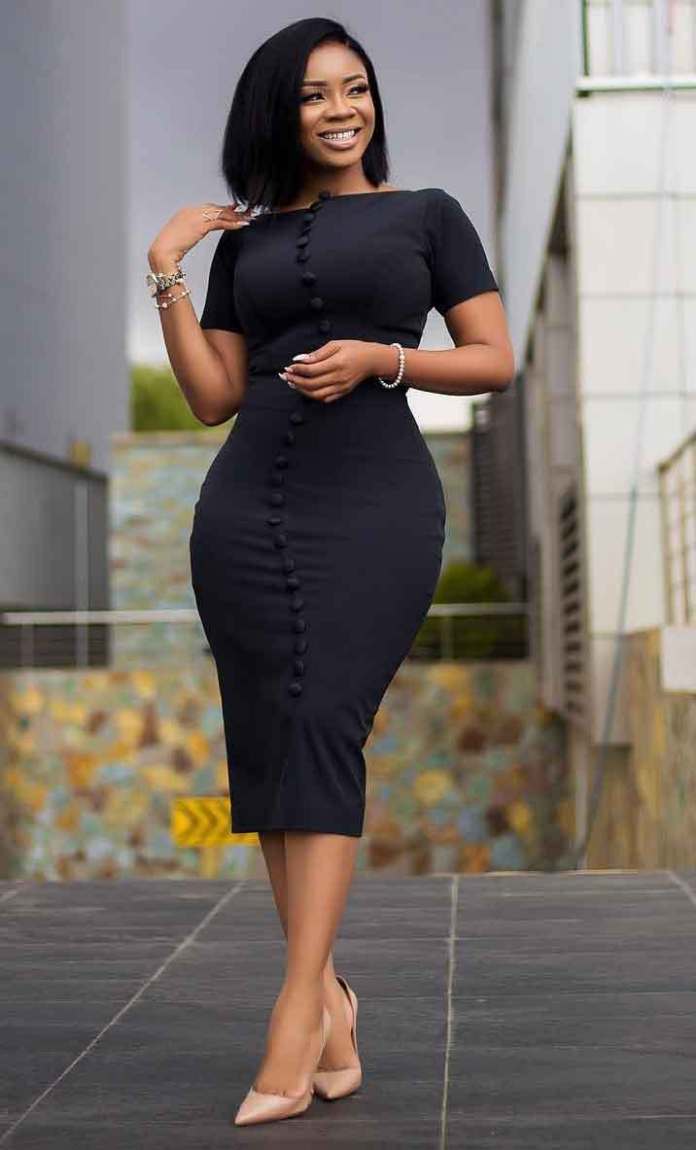 Corporate Short Gown Styles: Latest Designs for Chic's