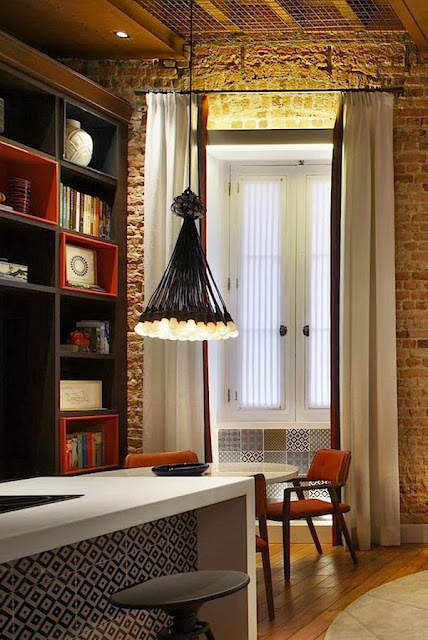 Interior Design of Warm Nuanced Modern Studio Apartment