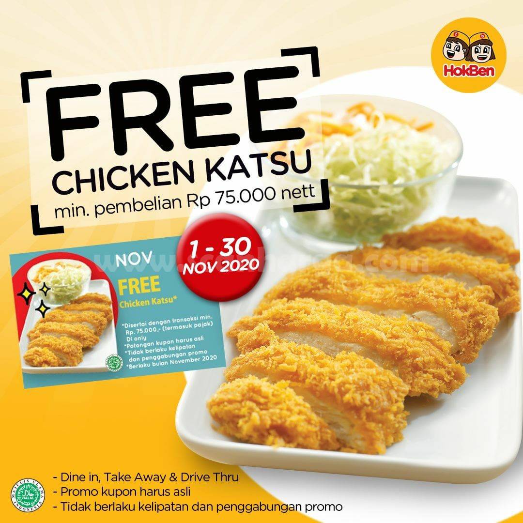 Chicken Katsu Hokben Dengan