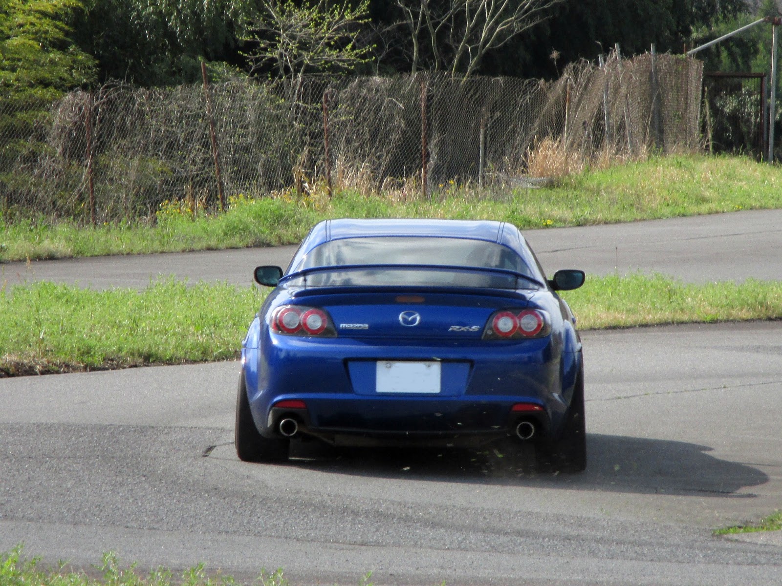 RX-8のエクステリアにアクセントを