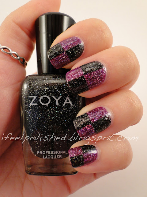 Checkerboard Nails