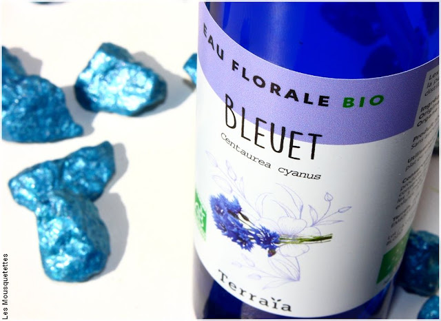 Eau florale Bleuet bio - Onatera - Terraïa - Blog beauté
