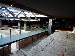 ラ・アルモイナ考古学博物館(La Almoina Archaeological Museum)内部風景