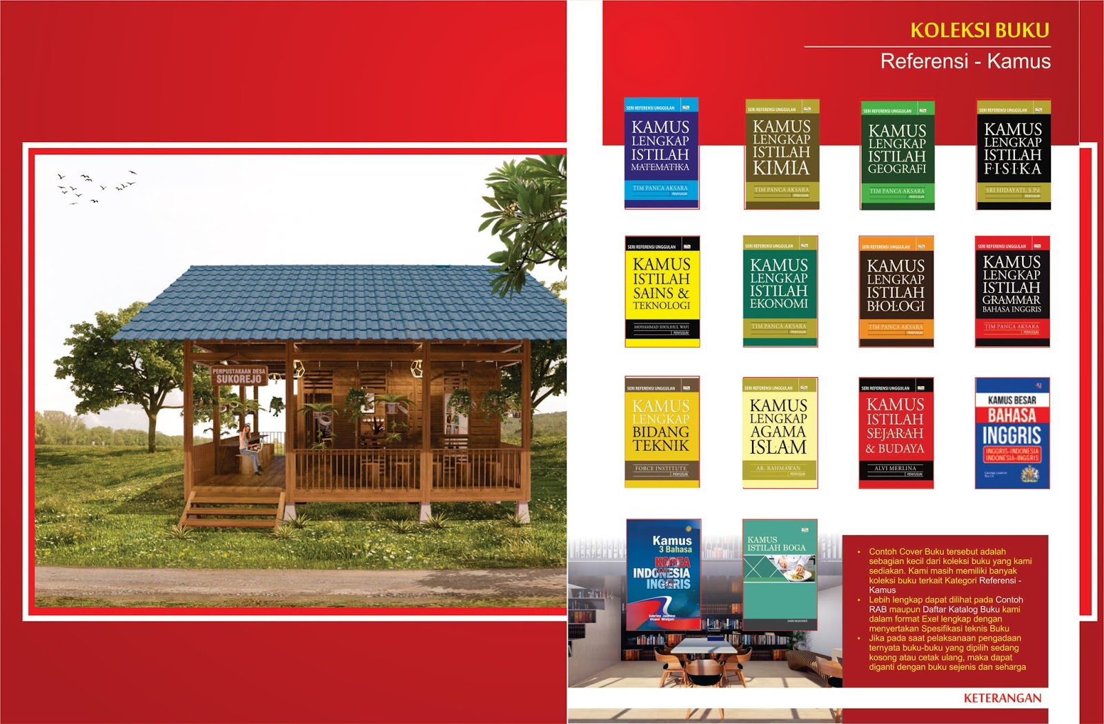 Buku Referensi Kamus Untuk Perpustakaan Desa Perpustakaan Desa