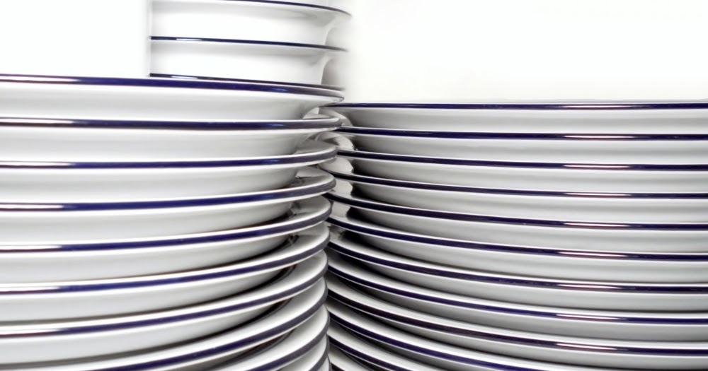 The Inspired Trader's Vintage Voice Vintage Dansk Christianshavn Blue Bistro Dinnerware