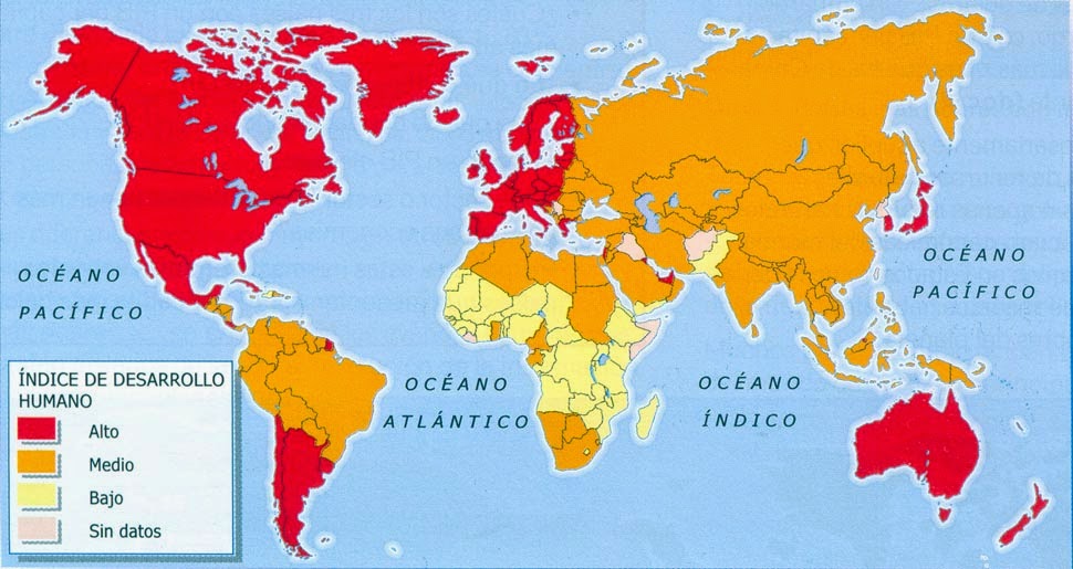 Geografía en el espacio mundial Desarrollo y Globalización Geografía en el espacio mundial Desarrollo y Globalización