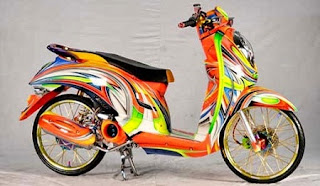 Foto Modifikasi Honda Scoopy Terbaru