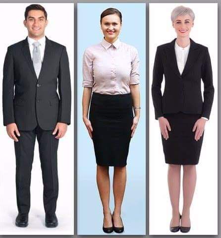 الزي الرسمي لانترفيوهات شركات الطيران Airlines Interviews Business Attire