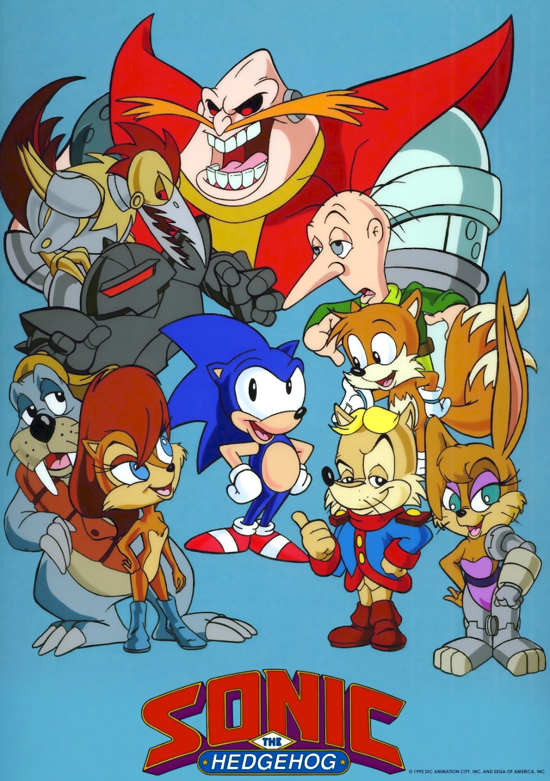 Sonic the Hedgehog - Super Sonic DVD 1993 by Sega & DIC Entertainment