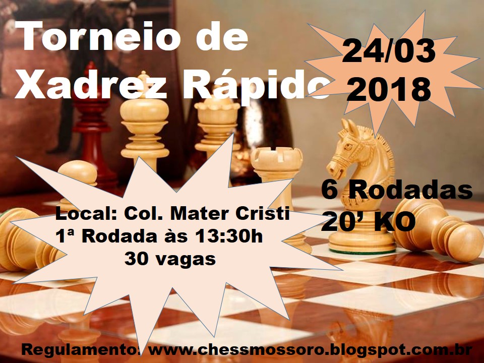 3º Circuito Regional de Xadrez