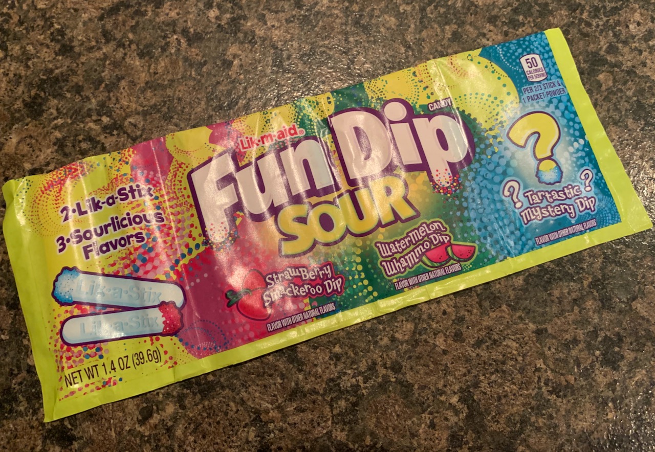 FOODSTUFF FINDS Likmaid Fun Dip Sour (A Taste of the States) By