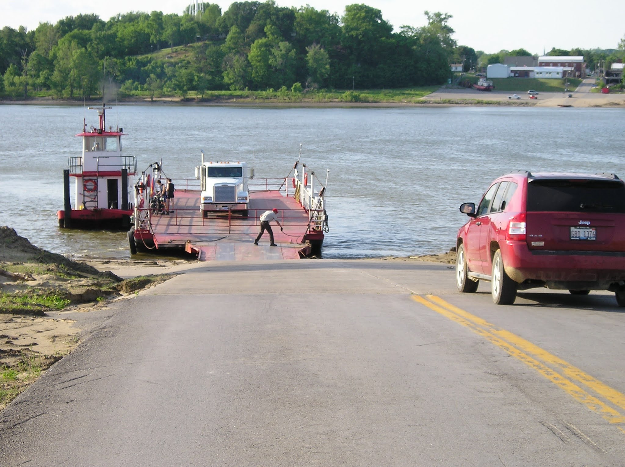 The Press Online Cave In Rock Ferry reopens earlier than expected