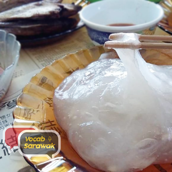 Linut Ambuyat Makanan Tradisi Borneo Dari Tepung Sagu