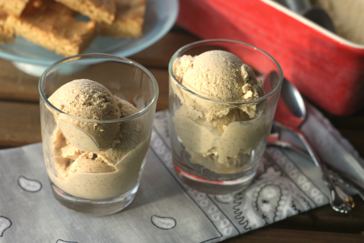 Bourbon and Cinnamon Ice Cream Crazy for Cookies and More