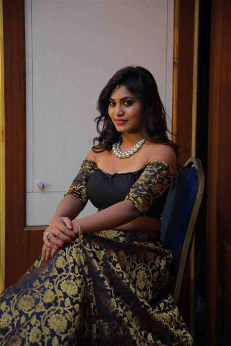 Priya Augustin at Roshini C/o Thoorpu Gadhi Audio Release