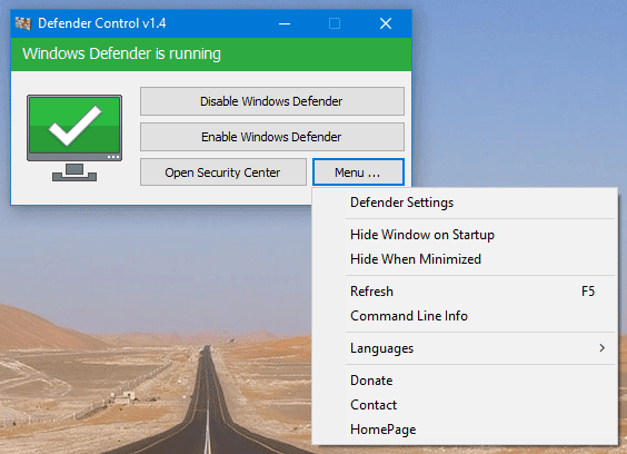 download windows defender control 2.1 download windows defender control 2.1