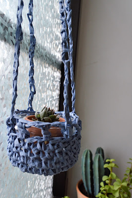 suspension succulentes crochet