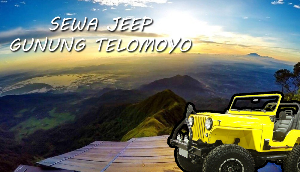 sewa jeep gunung telomoyo