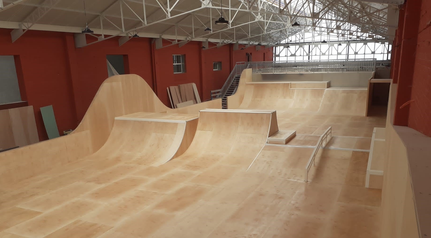 Skatepark indoor de Cambrai nouveaux modules 2021 Jackspots