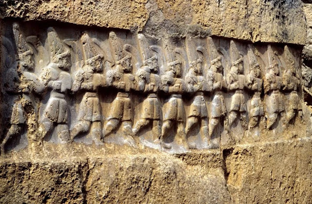 Intricate carvings at Hittite sanctuary claimed to depict lunar calendar