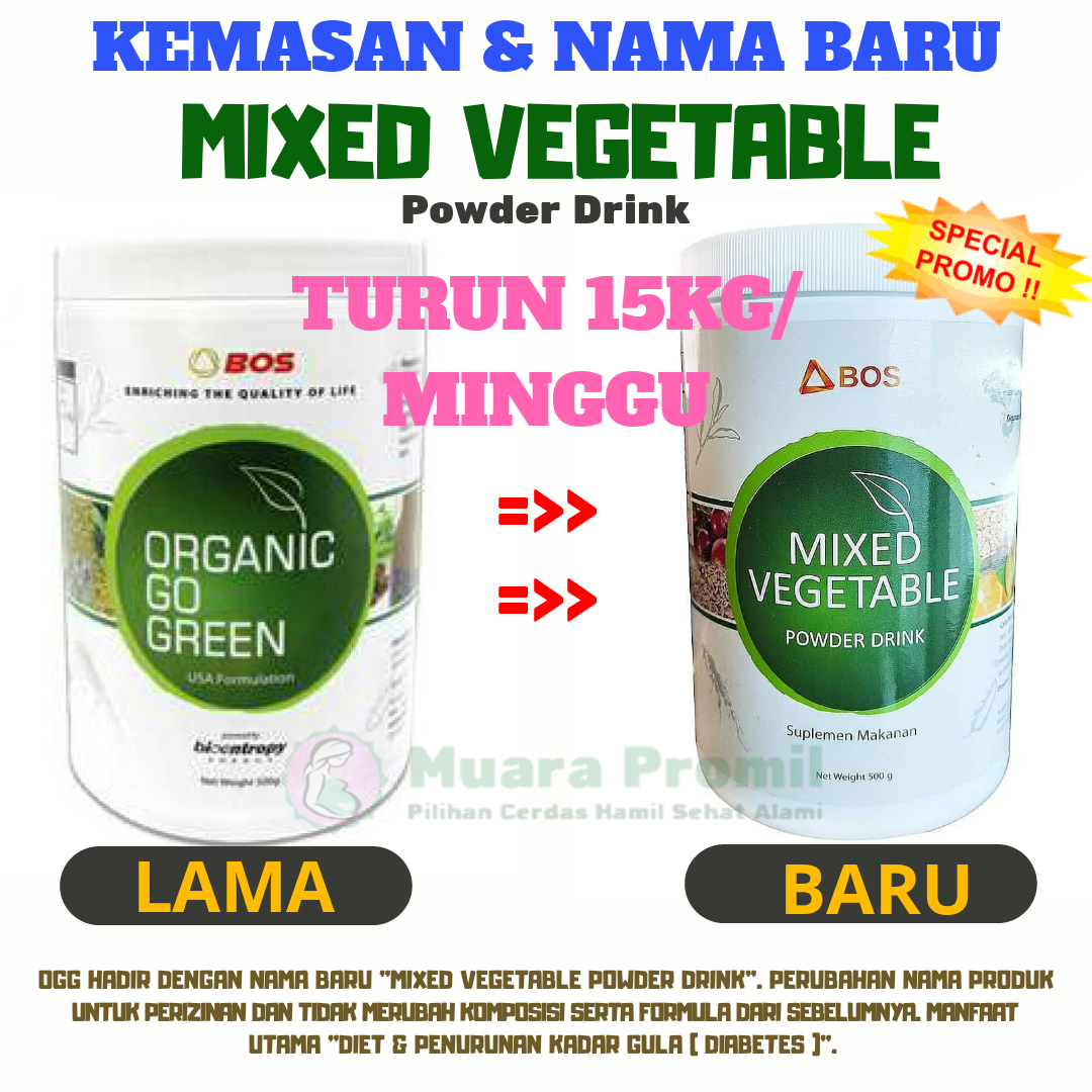 Jual Herbal Bee Mixed Vegetable Powder Drink Untuk Program Diet Sehat