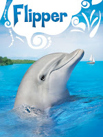 A picture of Flipper, the dolphin who starred in its own television show when I was young. Dolphins are warm blooded, and must breath air rather than using gills to "breath" water.