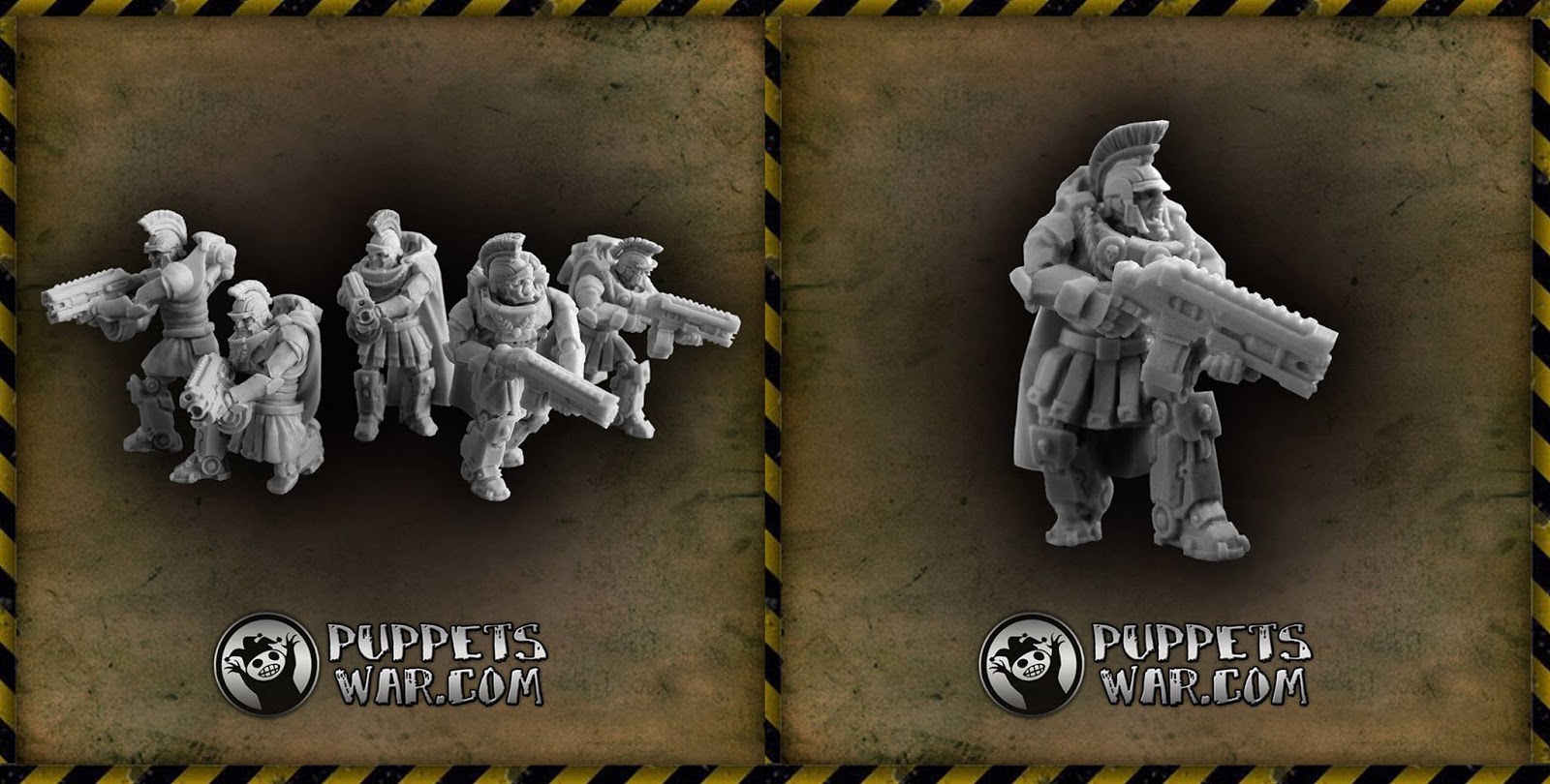 Wargame News and Terrain Puppetswar New Praetorian Strikers and