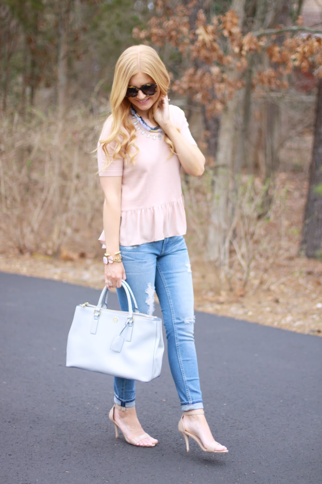 Shopping Bags and Travel Bags: Ruffle Sweater
