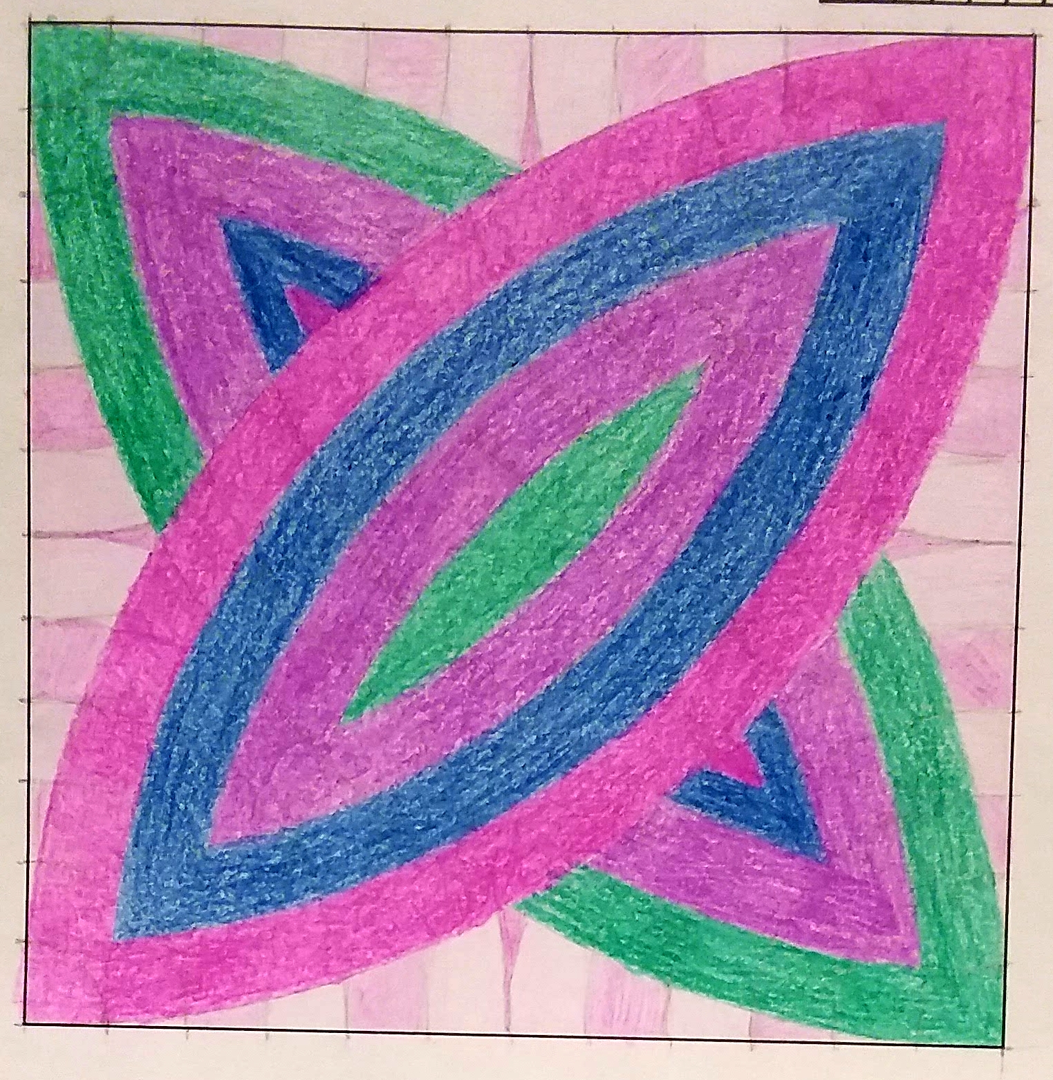 COMPÁS Y COLOR: Ejercicio con el compás