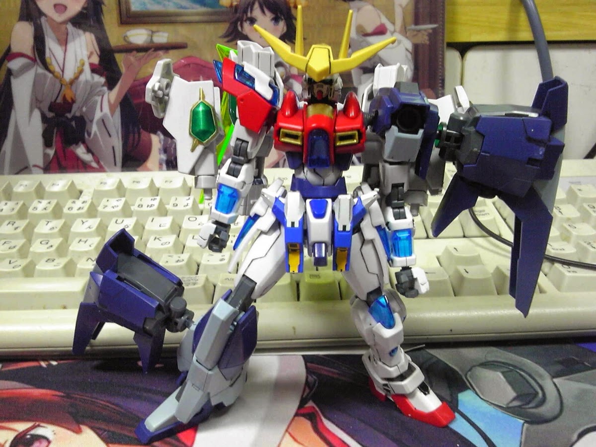 GUNDAM GUY HGBF 1/144 Try Burning Gundam 'Episode 24 Kit Bash Ver