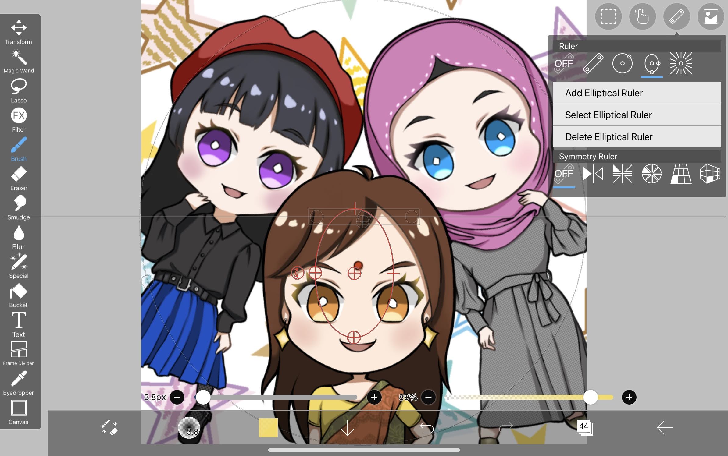 How to Draw Chibi Characters on ibisPaint X