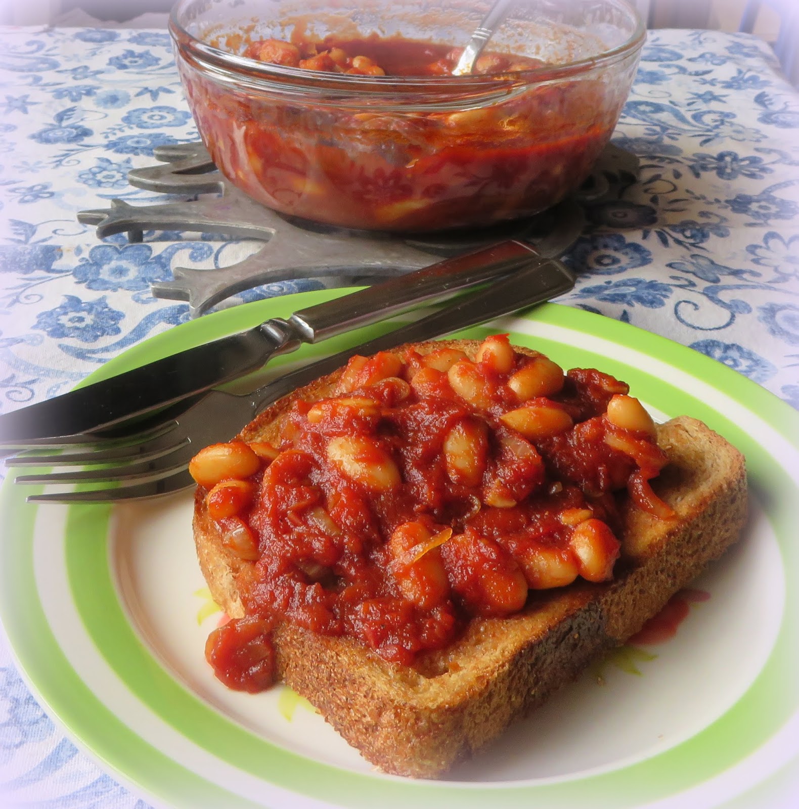 Maple Baked Beans on Toast The English Kitchen