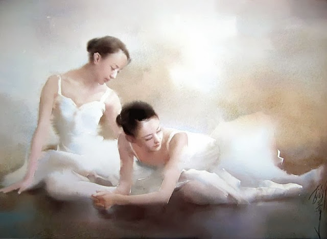 Liu Yi | Chinese Figurative Painter | Watercolor