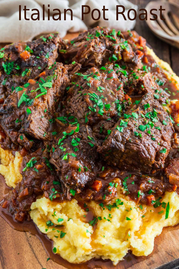 Italian Pot Roast happy cook