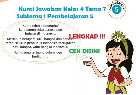 Kunci Jawaban Kelas 4 Tema 7 Subtema 1 Pembelajaran 6 Kunci Jawaban Lengkap Dan Terbaru Simplenews
