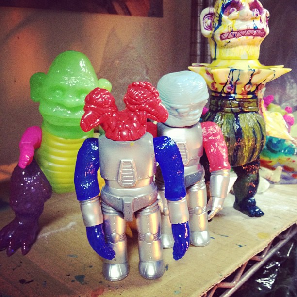 Collecting Toyz: Grody Shogun's Kaiju for Grody Ups @ Fewmany
