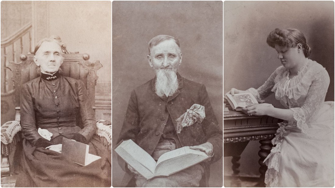 Victorian Readers 40 Amazing Photos of People With Books From 19th