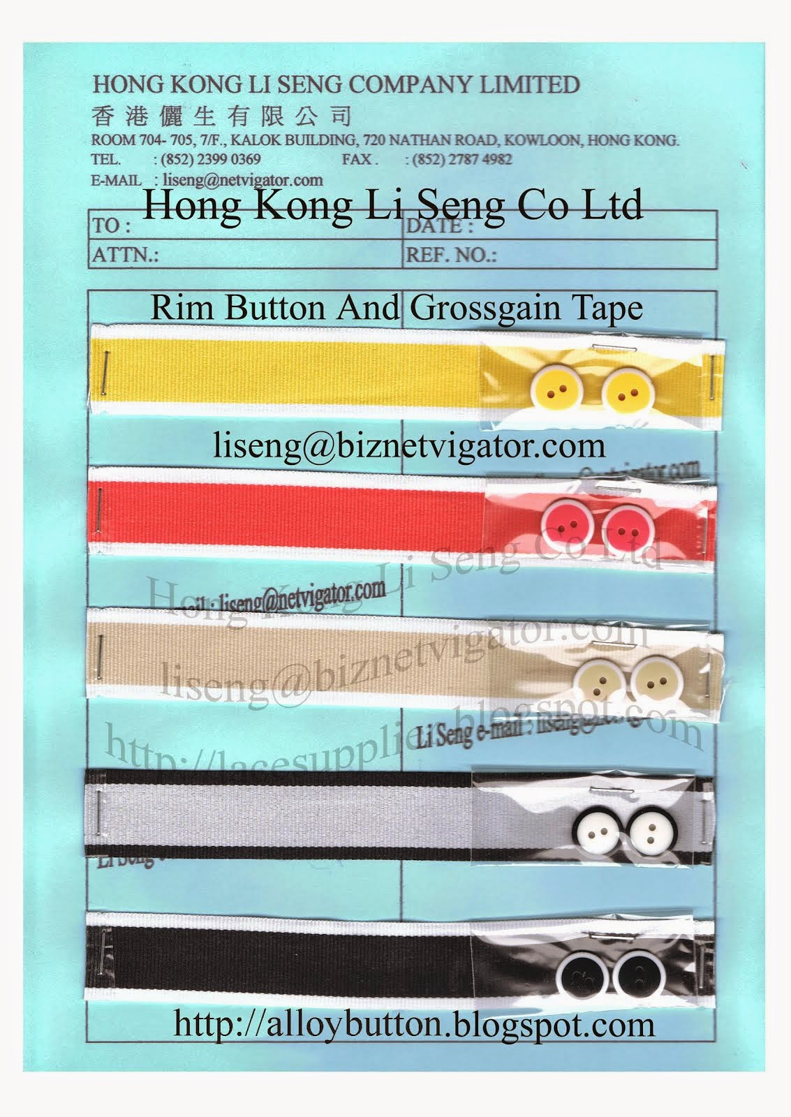 Grosgrain Tape Grosgrain Ribbon Wholesaler Manufacturer Supplier - Hong Kong Li Seng Co Ltd