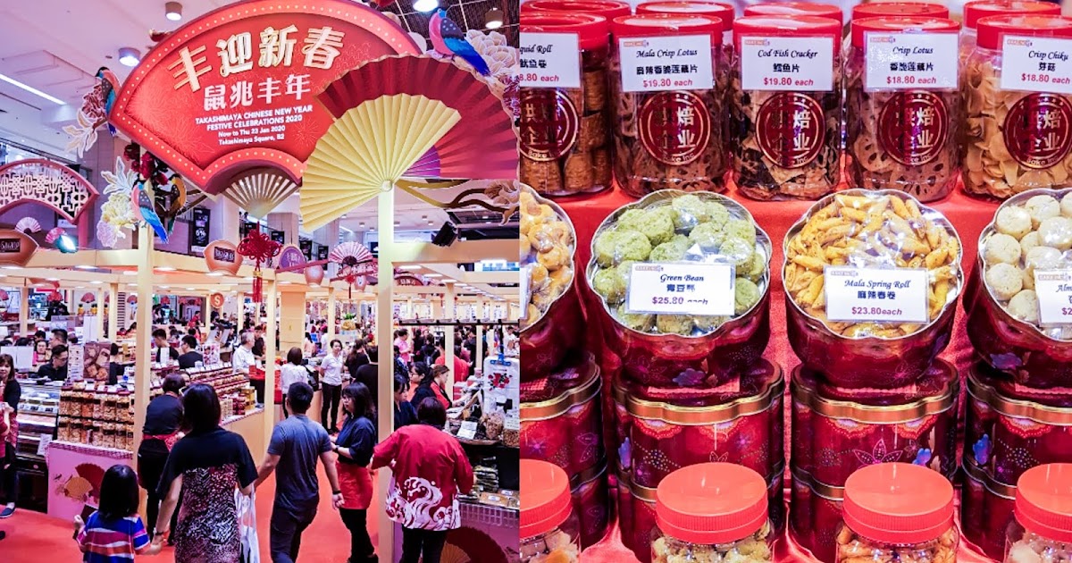 Chinese New Year Shopping at Takashimaya Basement 2 {GW}