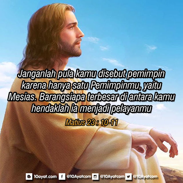 Matius%2B23%2B %2B10 11