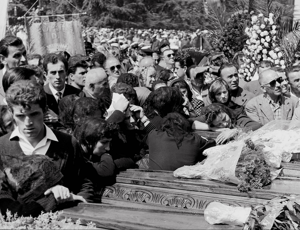 Reggio Emilia 1960 - funerali
