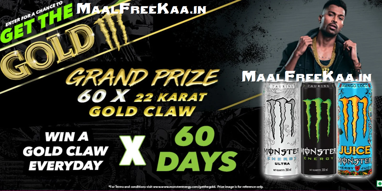Monster Energy Win Every Day Prize & Gold Giveaways Deals Spin Lucky