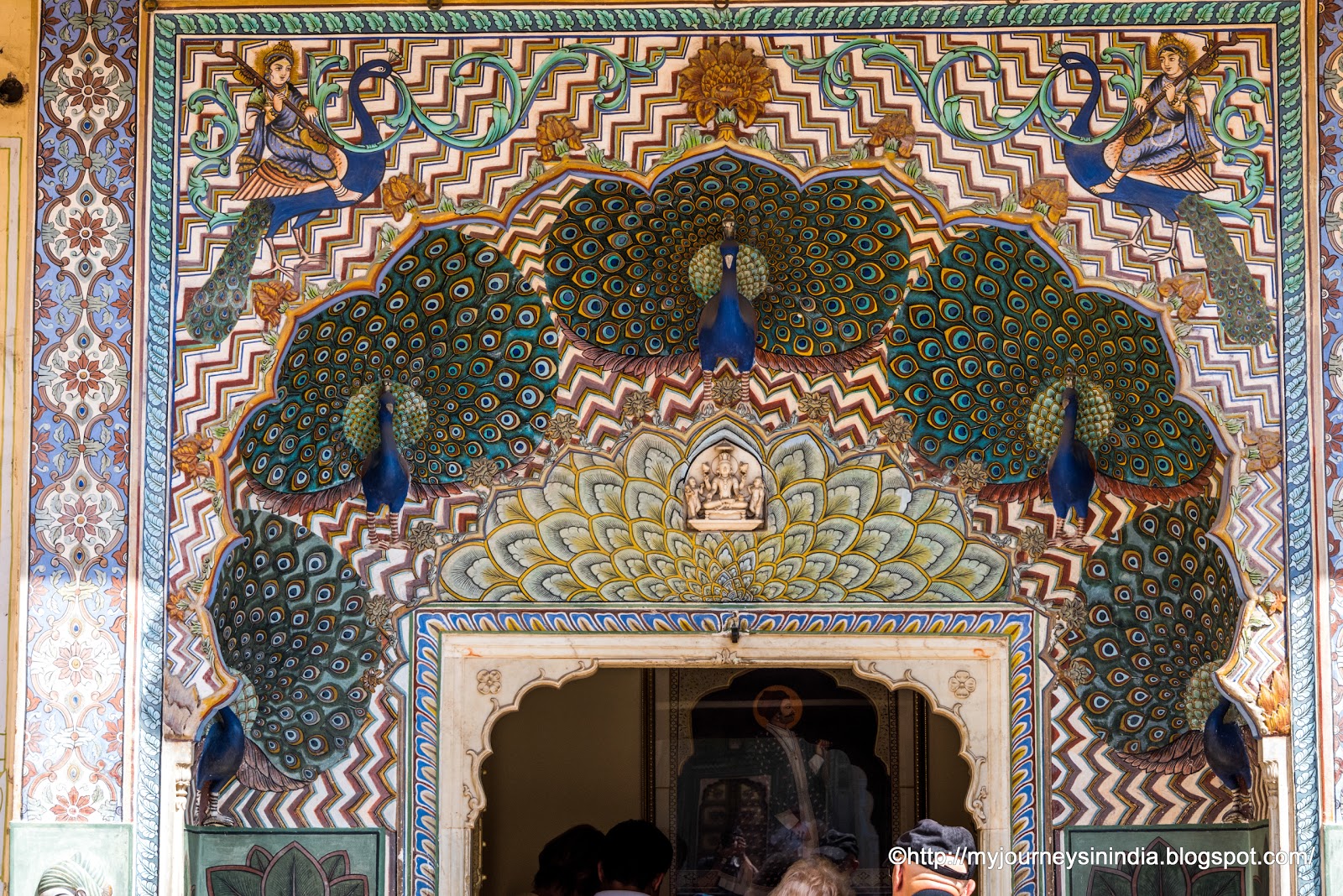 Peacock Gate at City Palace Jaipur